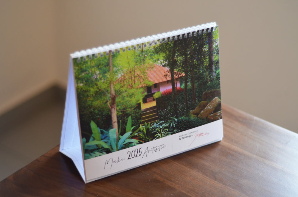 2025 Artistic Calendar by Sujith Navam