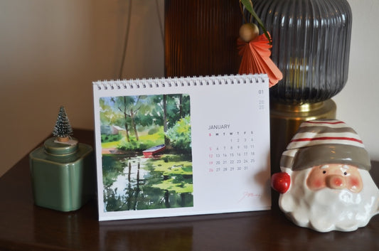 2025 Artistic Calendar by Sujith Navam