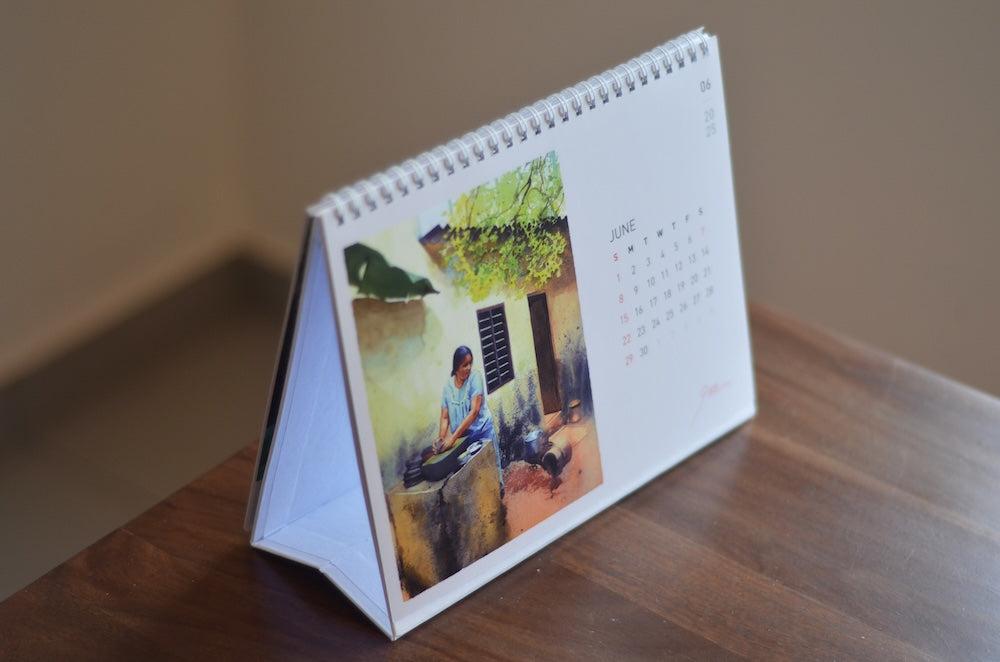 2025 Artistic Calendar by Sujith Navam