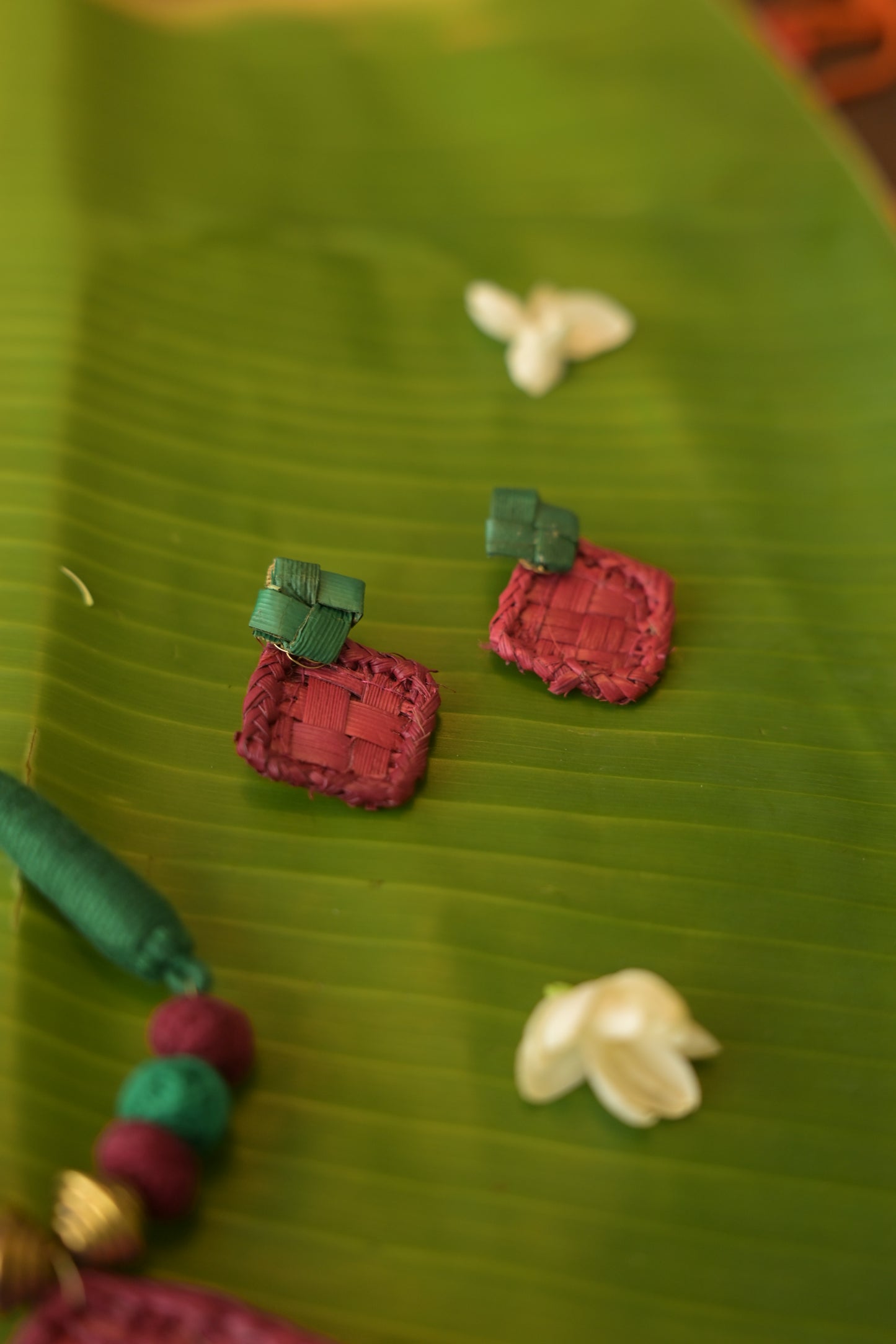 thazhampoo necklace with diamond Pendant Set