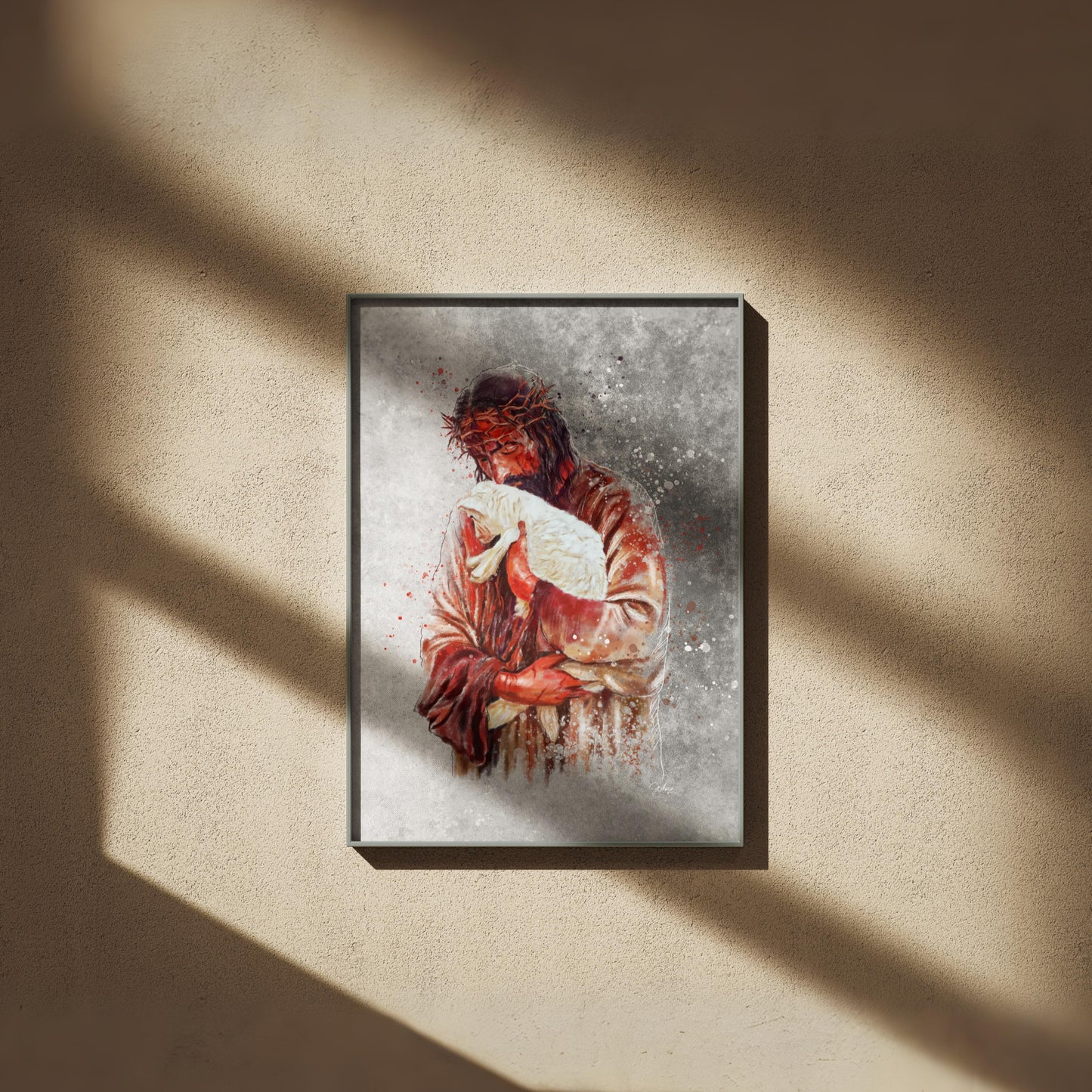 The Good Shepherd - Art Print | A3 Poster | John Paul Xavier