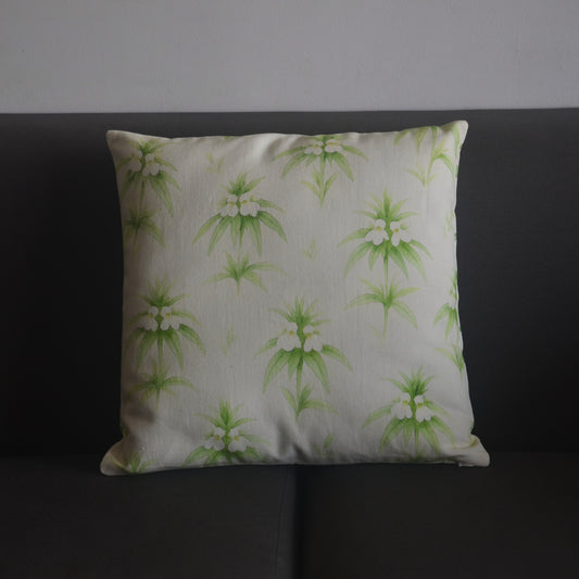 Mogra & Thumba Duo - Cotton cushion covers 16"x16"