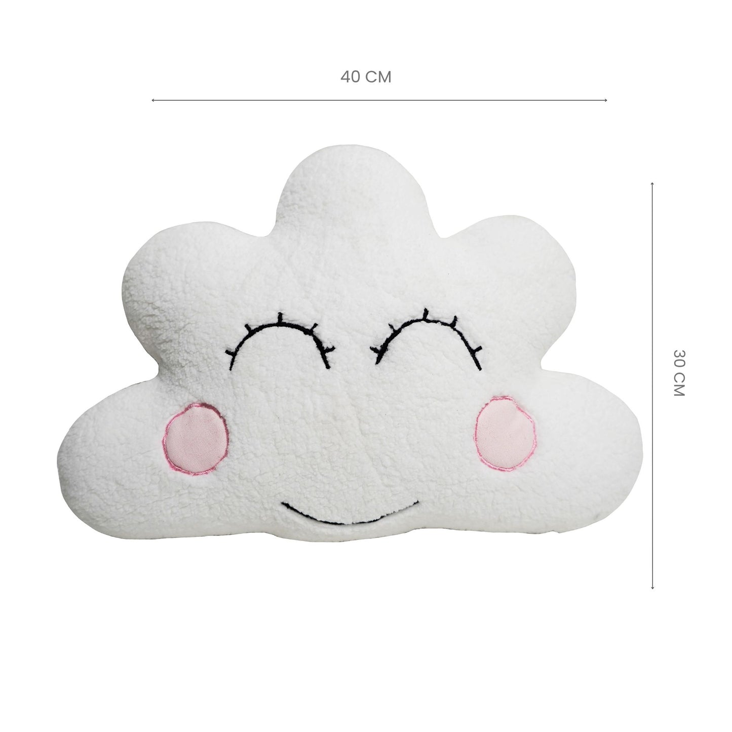 Cloud Cute Shape Cushion| Soft Decorative Throw Pillow Nursery, Bedroom & Playroom Korean Style.