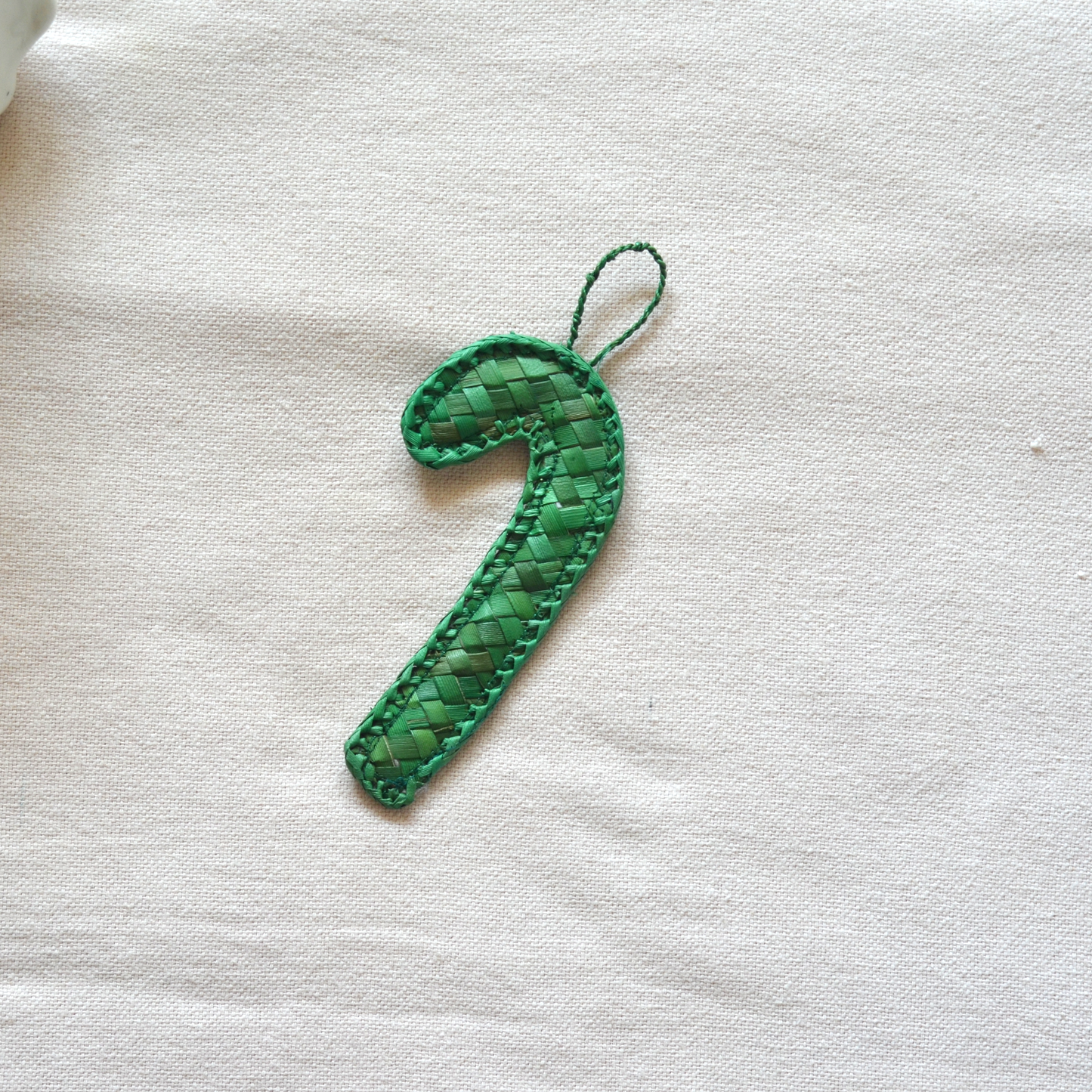 Candy Cane Ornament – Green