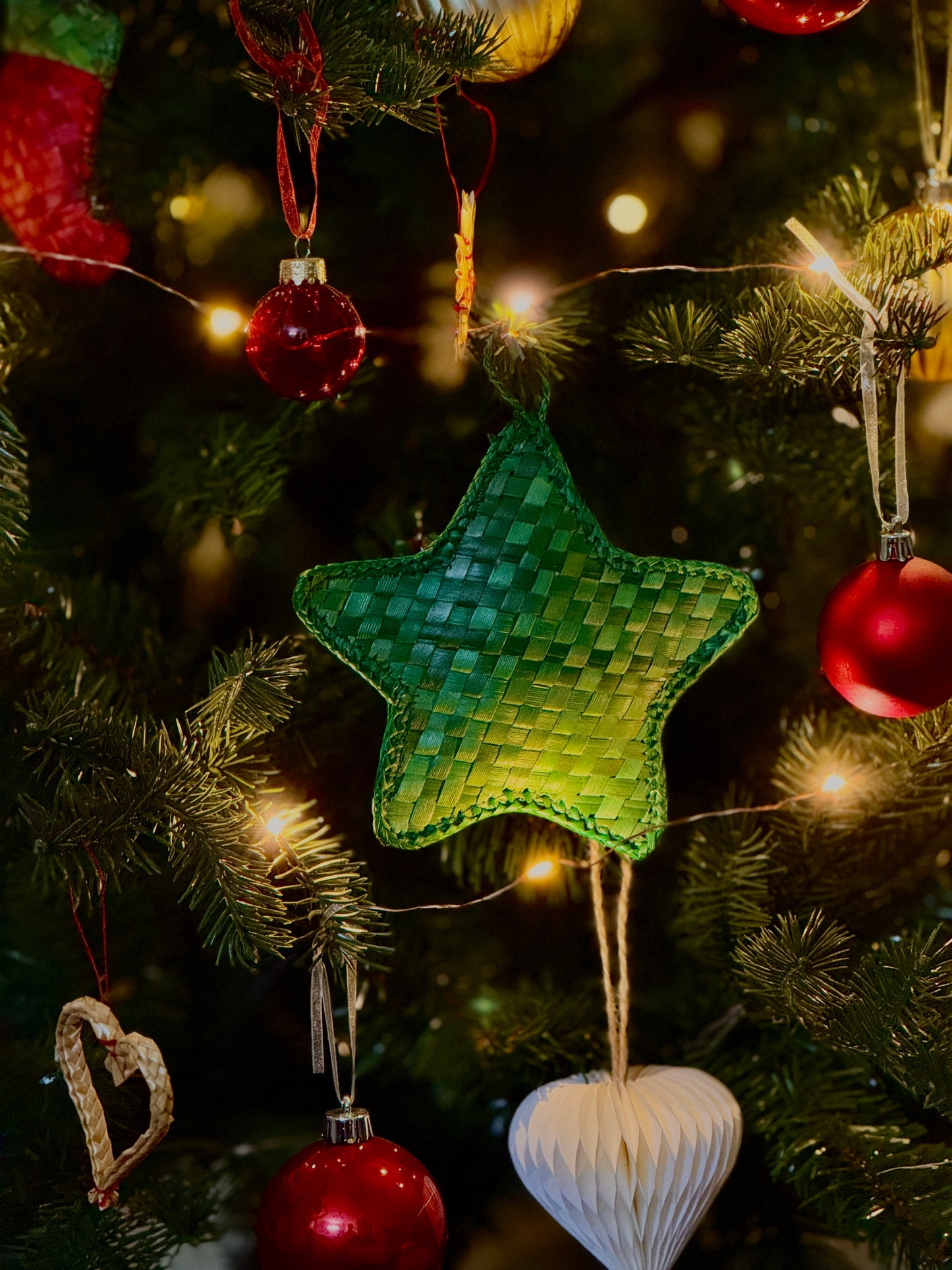 Star Ornament – Green
