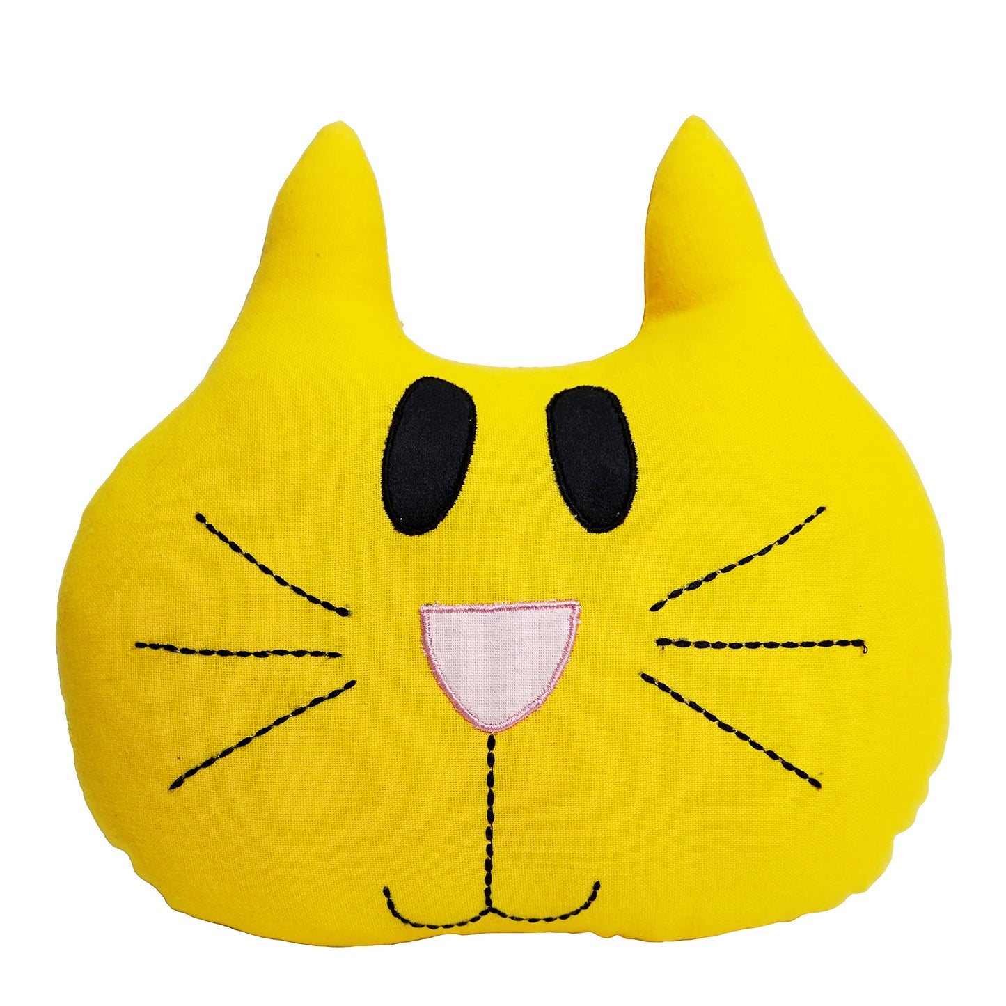 Cat Cute Shape Cushion | Soft Decorative Throw Pillow Nursery, Bedroom & Playroom Korean Style