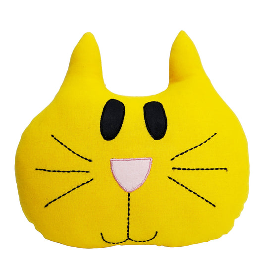 Cat Cute Shape Cushion | Soft Decorative Throw Pillow Nursery, Bedroom & Playroom Korean Style