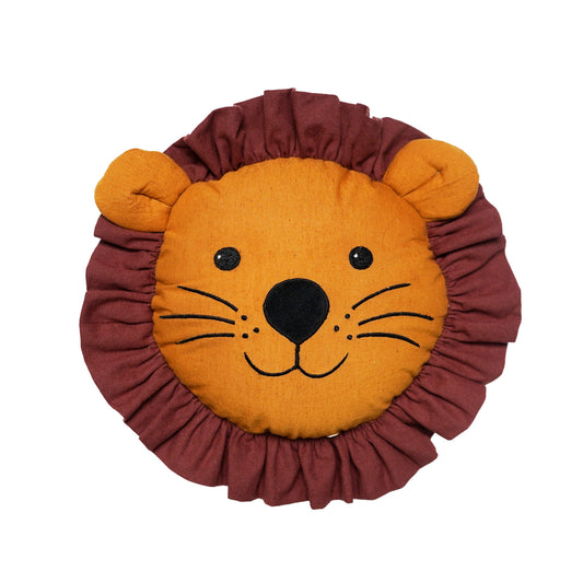 Lion 25 CM diaCute Animal &Shape Cushion|Soft Decorative Throw Pillow Nursery, Bedroom & Playroom Korean Style