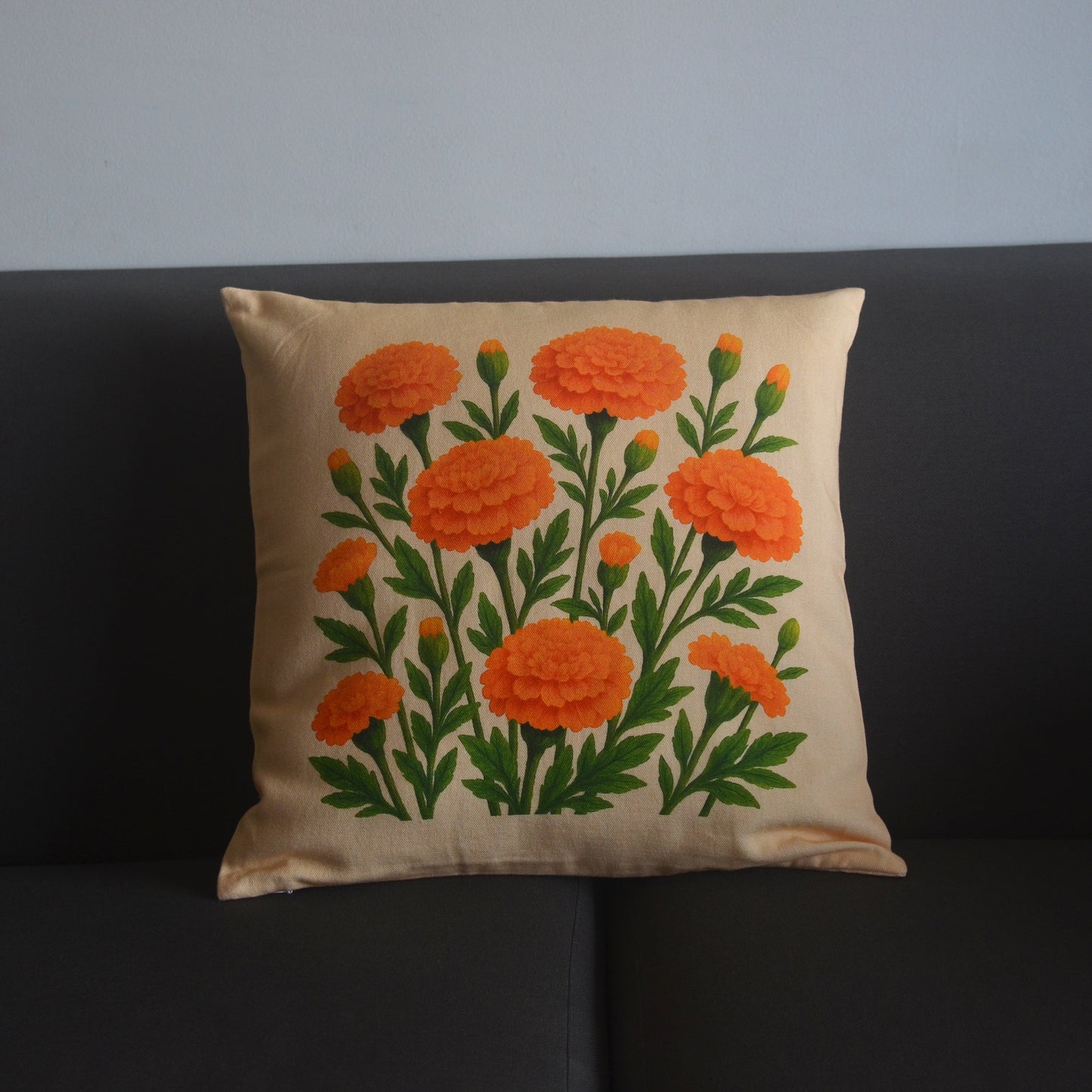 Genda Aura -  Cotton Cushion Cover 16"x16"