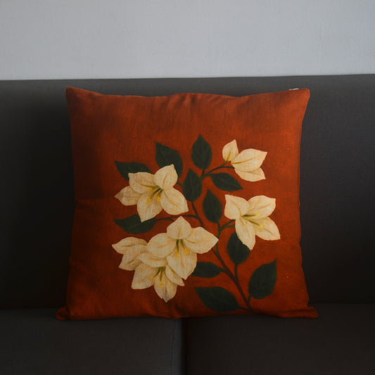 The Bougain Reflect - Cotton cushion covers 16"x16"